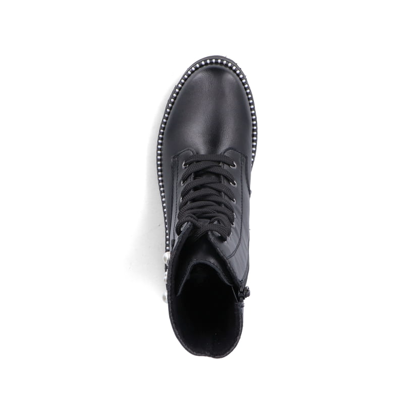 Rieker Artikelnummer Y3354-00 Rieker Damen Schnürstiefel mattschwarz 50% Rabatt mit kostenlosem Versand