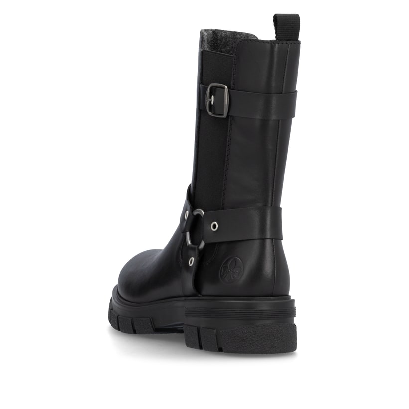 Rieker Artikelnummer Z9177-00 Rieker Damen Chelsea Boots mitternachtsschwarz Fabrikladen