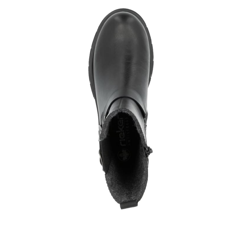 Rieker Artikelnummer Z9177-00 Rieker Damen Chelsea Boots mitternachtsschwarz Fabrikladen
