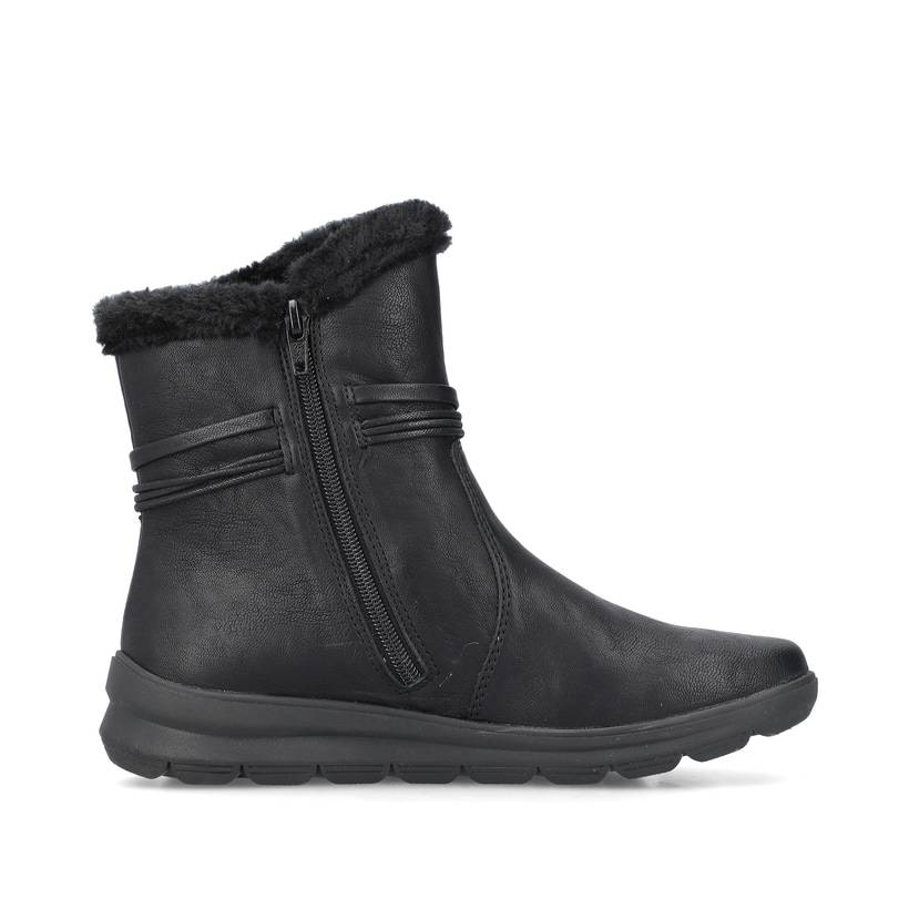 Rieker Artikelnummer Z0070-00 Rieker Damen Kurzstiefel tiefschwarz 50% Rabatt für begrenzte Zeit