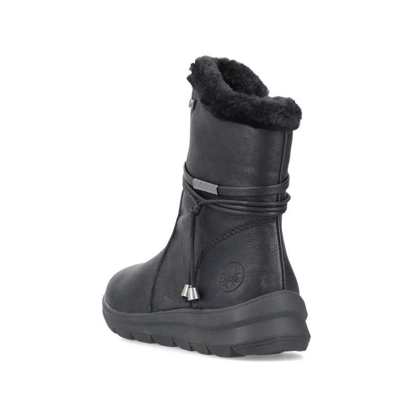 Rieker Artikelnummer Z0070-00 Rieker Damen Kurzstiefel tiefschwarz 50% Rabatt für begrenzte Zeit
