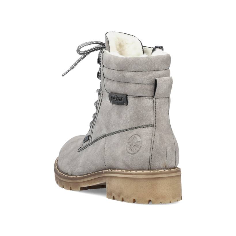 Rieker Artikelnummer Y9125-40 Rieker Damen Schnürstiefel mondgrau 2025