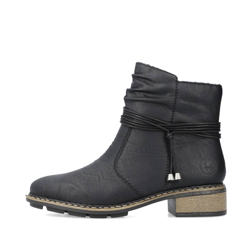 Rieker Artikelnummer 77263-00 Rieker Damen Kurzstiefel nachtschwarz Online