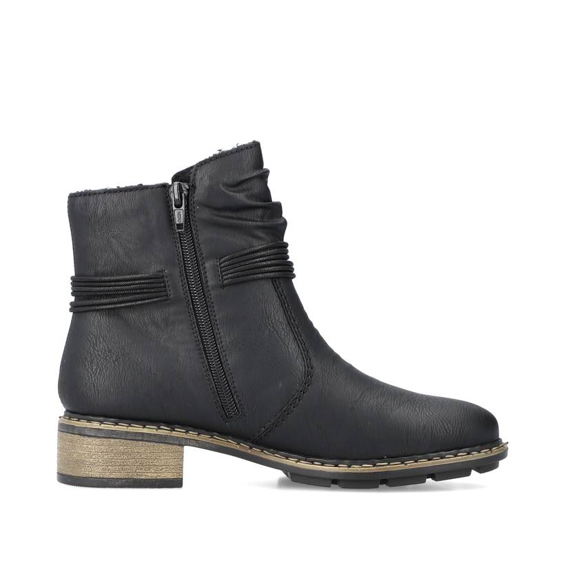 Rieker Artikelnummer 77263-00 Rieker Damen Kurzstiefel nachtschwarz Online