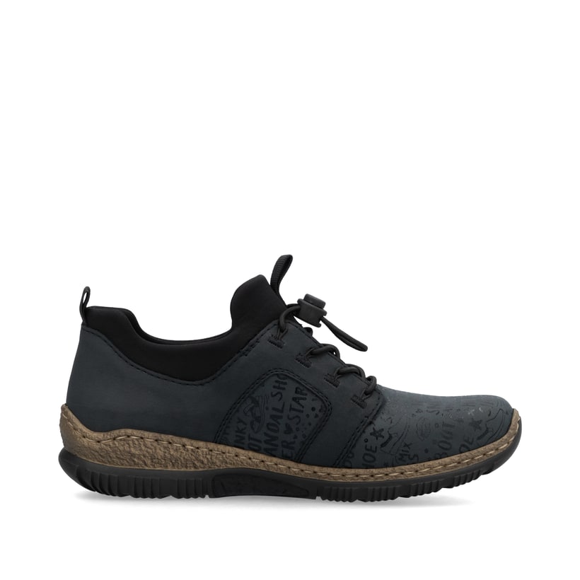 Rieker Artikelnummer N3295-14 Rieker Damen Slipper schwarzblau Hotsell