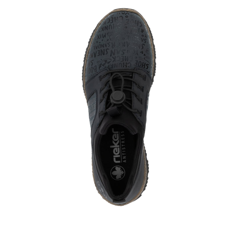 Rieker Artikelnummer N3295-14 Rieker Damen Slipper schwarzblau Hotsell