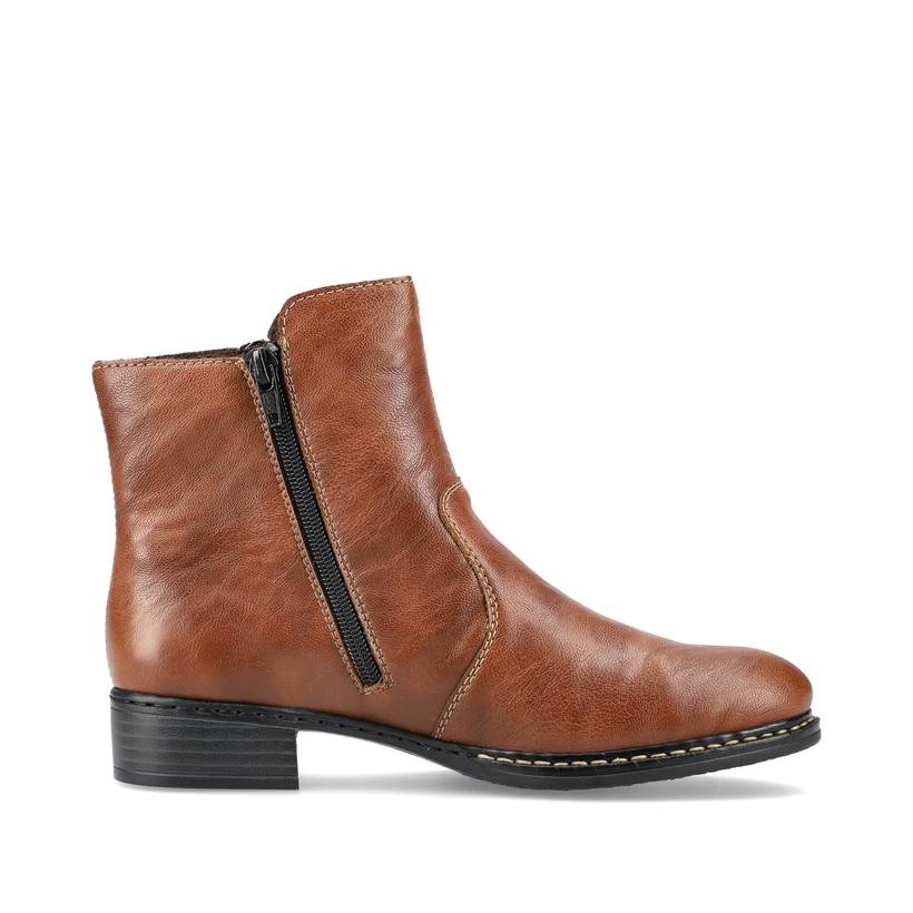 Rieker Artikelnummer 73450-22 Rieker Damen Stiefeletten karamellbraun im Angebot