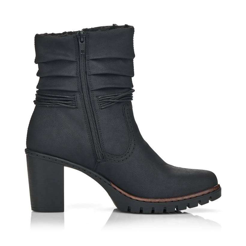 Rieker Artikelnummer Y2591-01 Rieker Damen Stiefeletten tiefschwarz Günstiger Verkauf