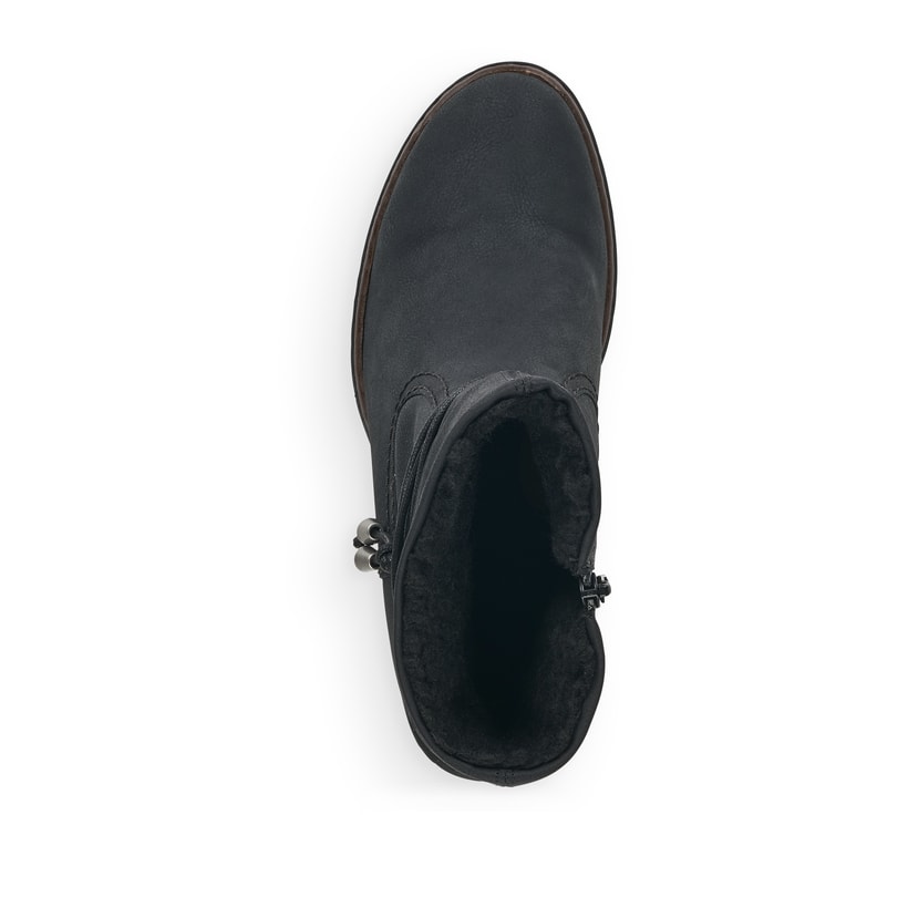 Rieker Artikelnummer Y2591-01 Rieker Damen Stiefeletten tiefschwarz Günstiger Verkauf