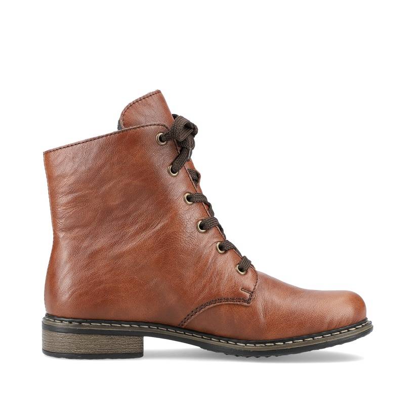 Rieker Artikelnummer 71204-22 Rieker Damen Schnürstiefel kastanienbraun Blitzverkäufe