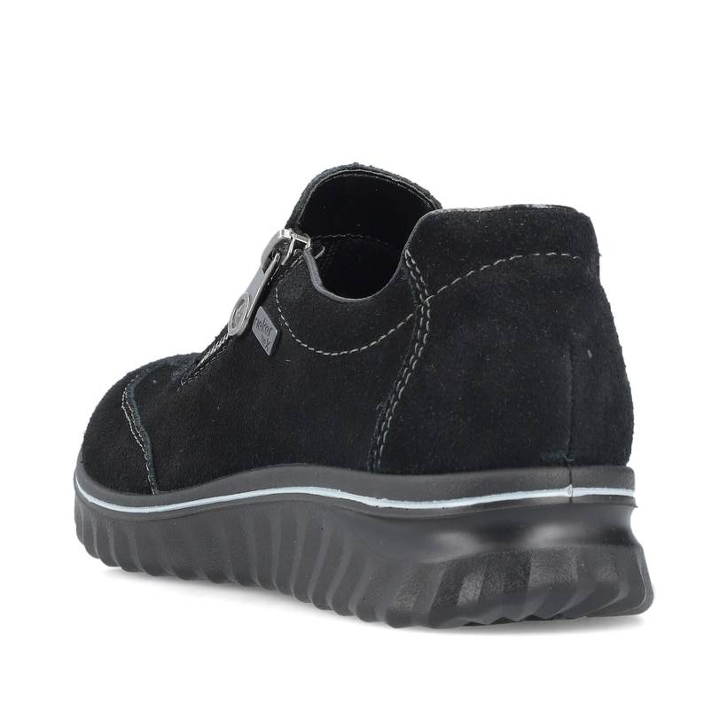 Rieker Artikelnummer 59071-00 Rieker Damen Slipper asphaltschwarz Limitierter Zeitrabatt