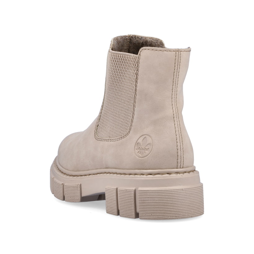 Rieker Artikelnummer M3854-62 Rieker Damen Chelsea Boots hellbeige Sonderangebot