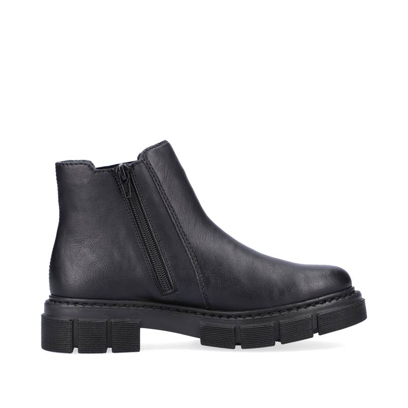 Rieker Artikelnummer M3854-00 Rieker Damen Chelsea Boots graphitschwarz Günstig kaufen