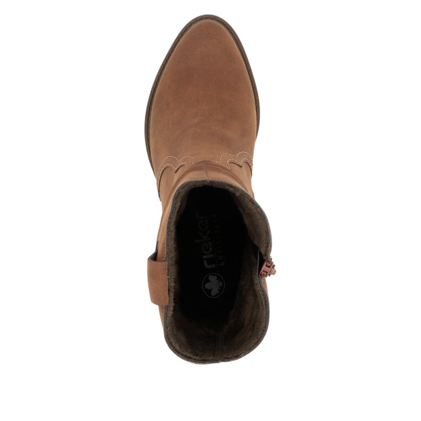 Rieker Artikelnummer Y1284-24 Rieker Damen Stiefeletten holzbraun Osterangebot