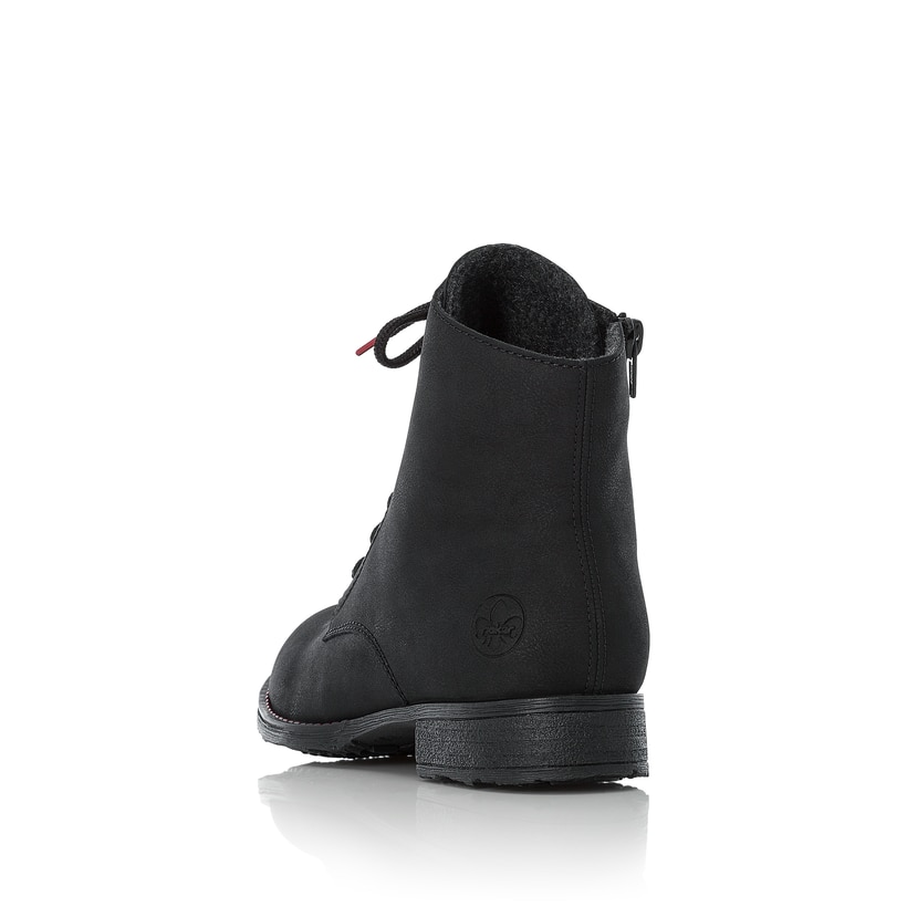 Rieker Artikelnummer 70821-00 Rieker Damen Schnürstiefel graphitschwarz Vatertagsangebot