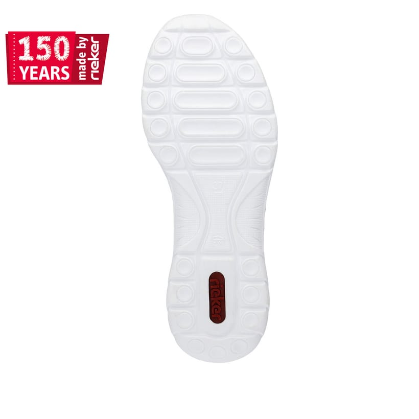 Rieker Artikelnummer L3259-80 Rieker Damen Slipper schwanenweiss Valentinstagsangebot