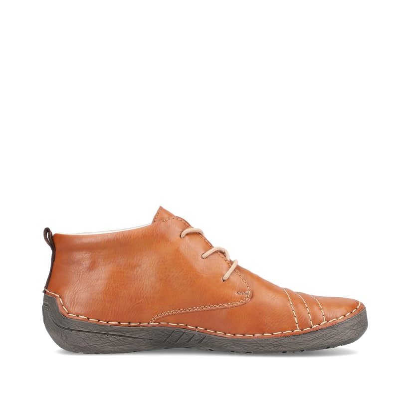 Rieker Artikelnummer 52532-24 Rieker Damen Schnürschuhe karamellbraun Lagerräumung