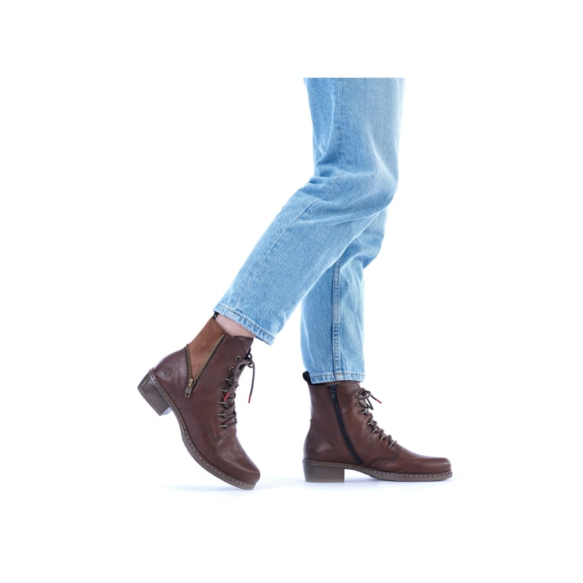 Rieker Artikelnummer Y0800-24 Rieker Damen Stiefeletten kastanienbraun Neueste Mode