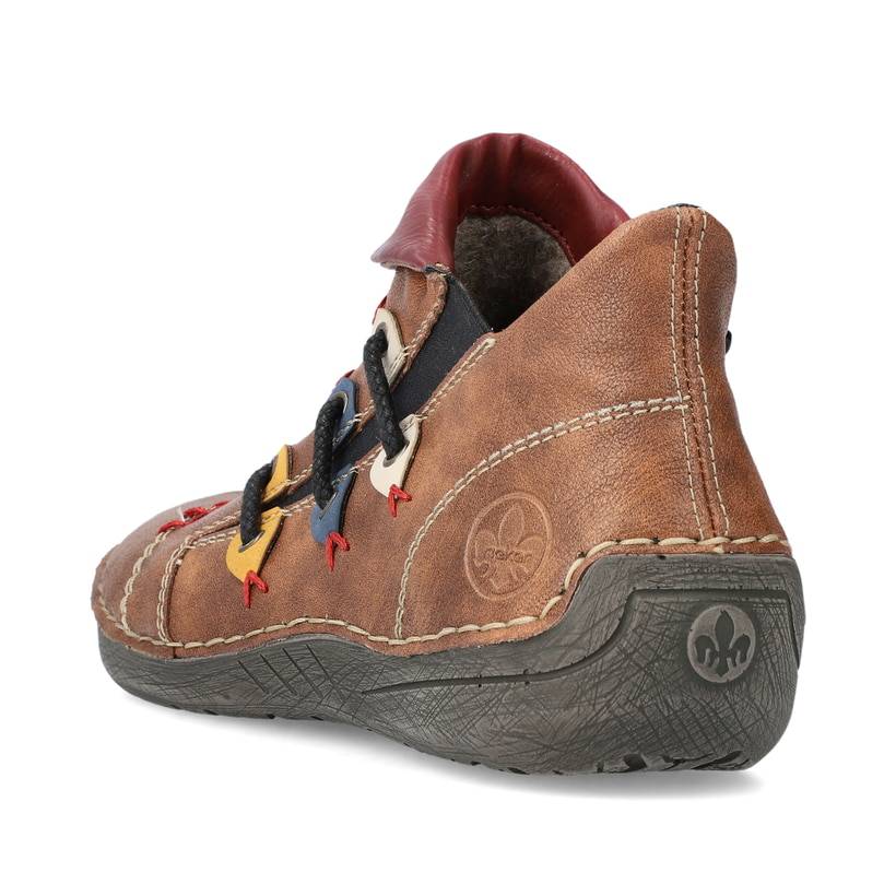 Rieker Artikelnummer 72581-22 Rieker Damen Kurzstiefel nougatbraun Blitzangebot