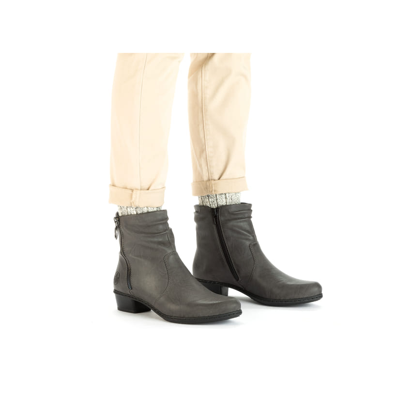 Rieker Artikelnummer Y0741-45 Rieker Damen Stiefeletten steingrau Saisonale Angebote