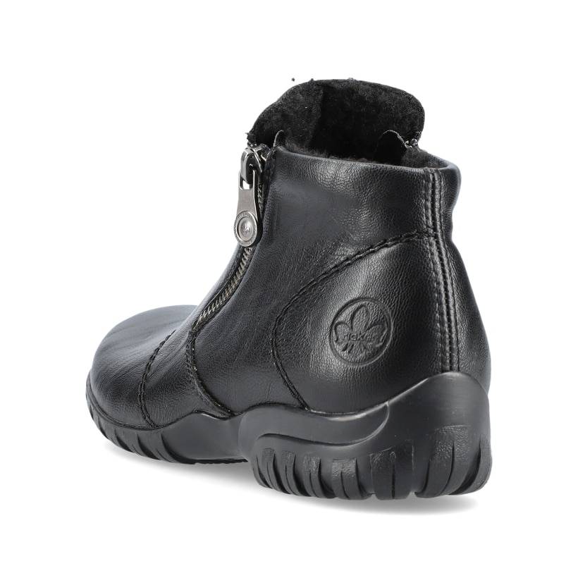 Rieker Artikelnummer L4663-01 Rieker Damen Slipper nachtschwarz Räumungsverkauf