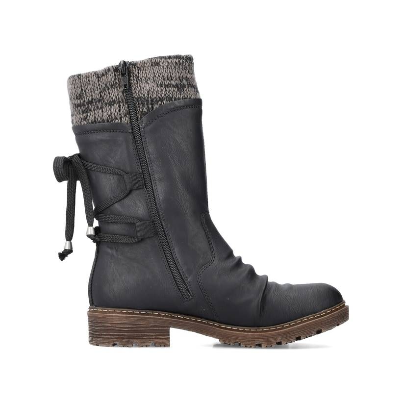 Rieker Artikelnummer Z4773-01 Rieker Damen Kurzstiefel asphaltschwarz Tägliche Deals