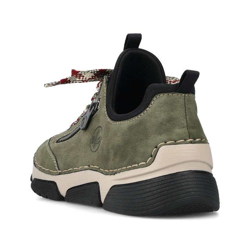 Rieker Artikelnummer 45973-54 Rieker Damen Slipper khakigrün Riesige Ersparnisse
