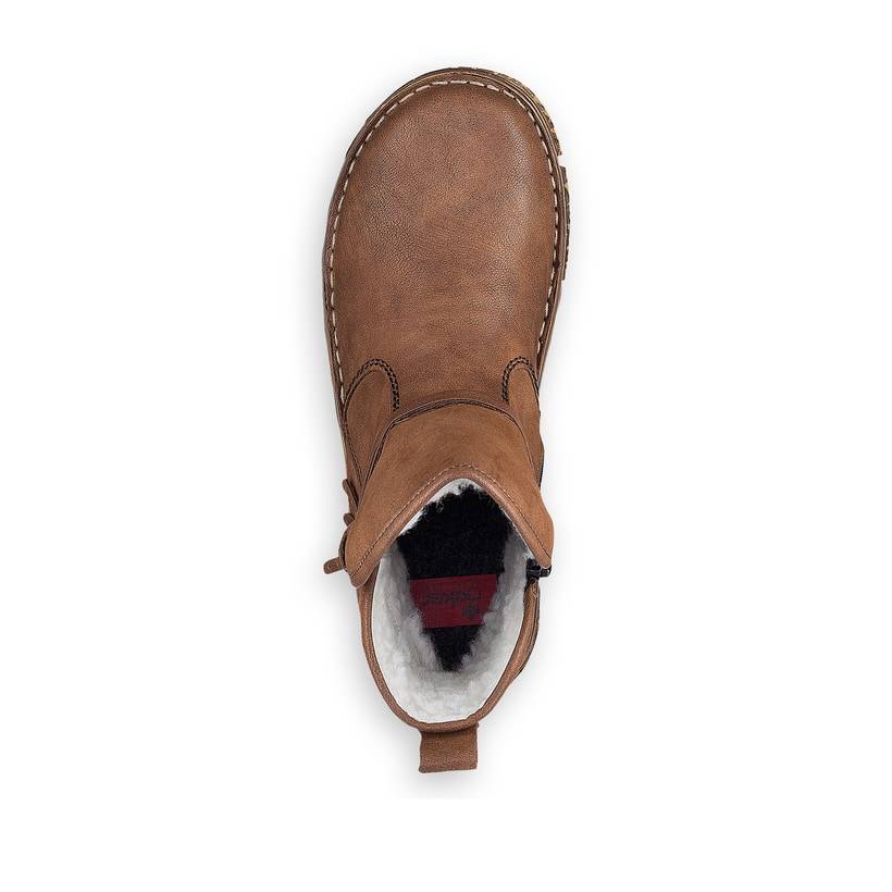 Rieker Artikelnummer Z3772-22 Rieker Damen Kurzstiefel zimtbraun Super Sparpreis