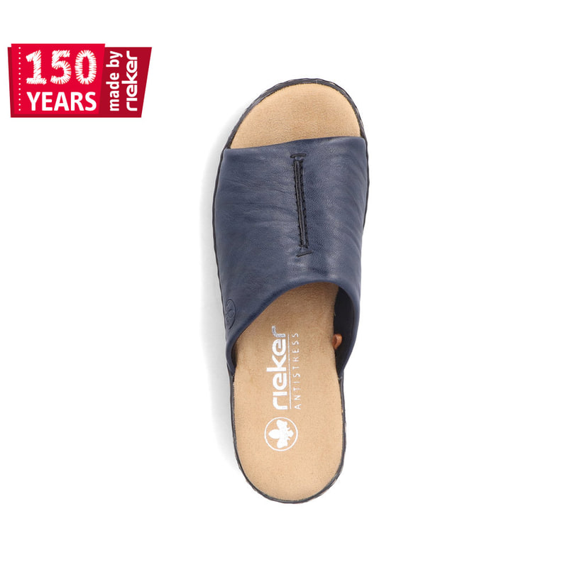 Rieker Artikelnummer 62905-14 Rieker Damen Pantoletten marineblau Wochenangebot