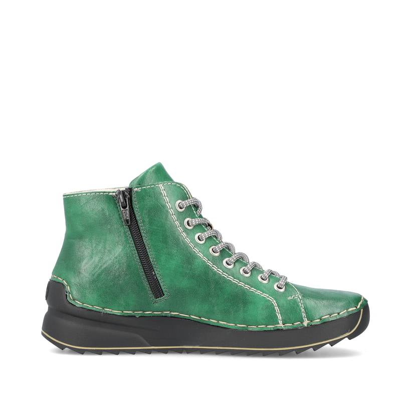 Rieker Artikelnummer 71510-52 Rieker Damen Schnürstiefel smaragdgrün JETZT KAUFEN