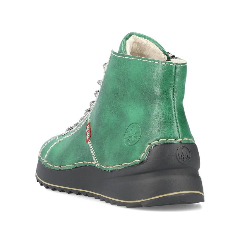 Rieker Artikelnummer 71510-52 Rieker Damen Schnürstiefel smaragdgrün JETZT KAUFEN