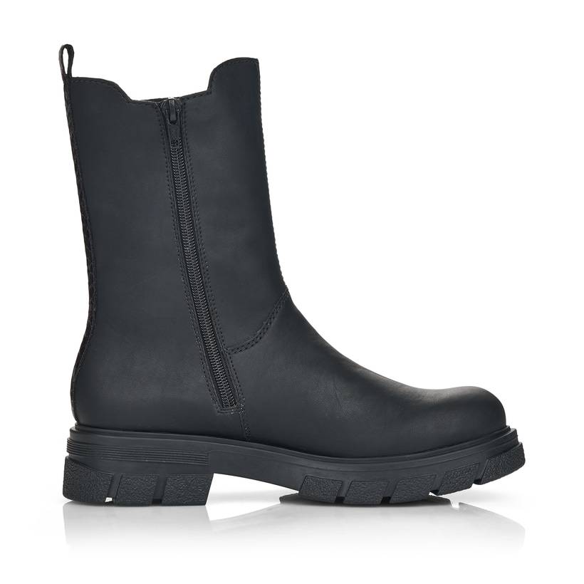 Rieker Artikelnummer Z9180-02 Rieker Damen Chelsea Boots carbonschwarz Neueste Stile