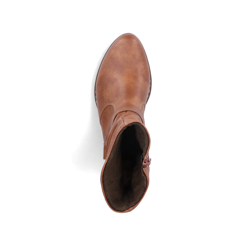Rieker Artikelnummer Y0850-24 Rieker Damen Stiefeletten fuchsbraun Letzte 2 Tage