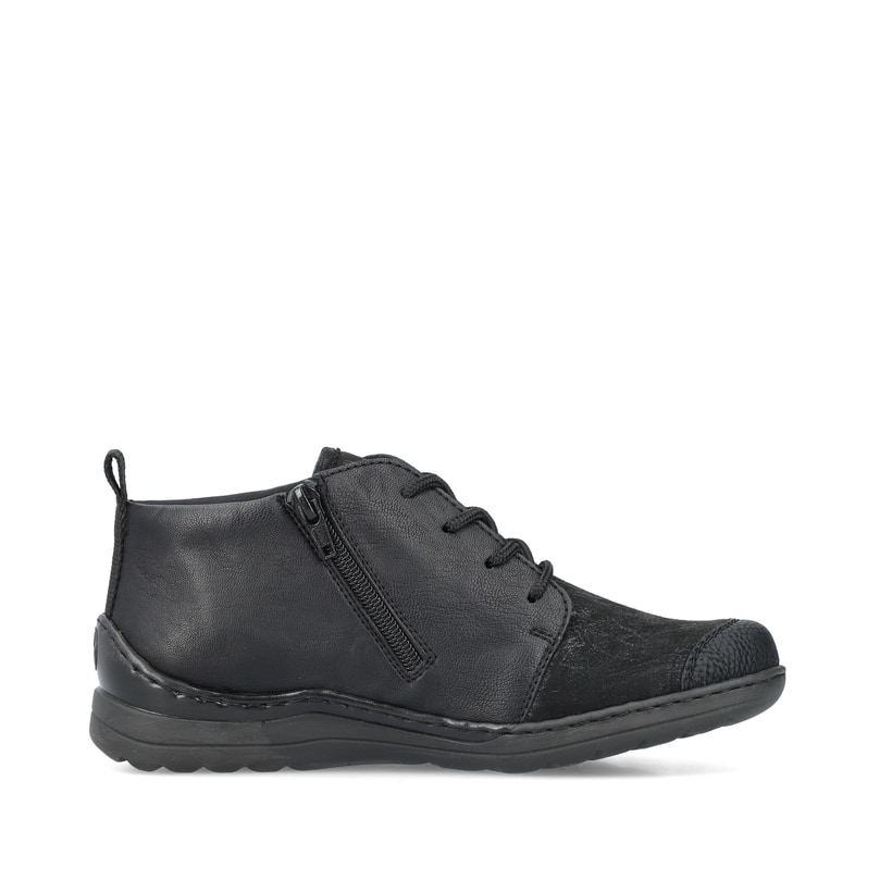 Rieker Artikelnummer 48922-00 Rieker Damen Schnürschuhe urbanschwarz Letzter Tag
