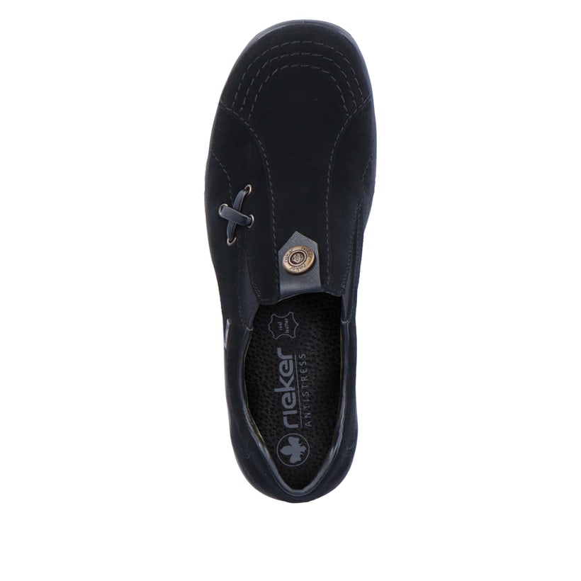 Rieker Artikelnummer L7171-00 Rieker Damen Slipper tiefschwarz Bis zu 50% Rabatt