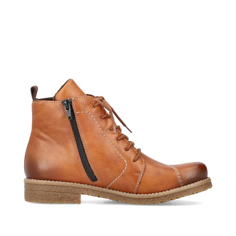 Rieker Artikelnummer 73501-24 Rieker Damen Schnürstiefel karamellbraun Nur für heute