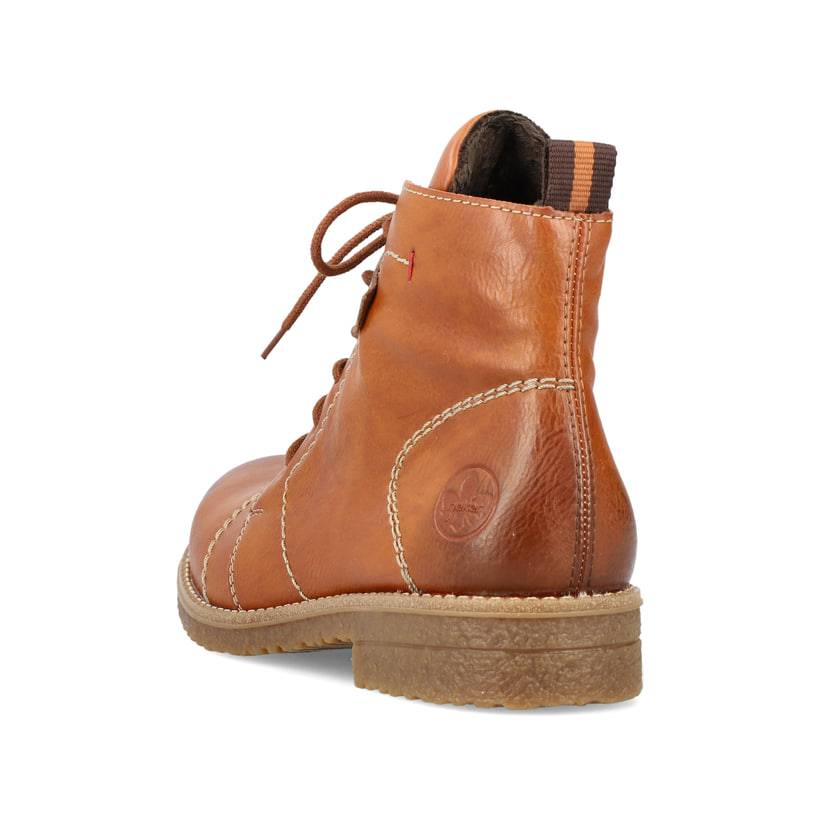 Rieker Artikelnummer 73501-24 Rieker Damen Schnürstiefel karamellbraun Nur für heute
