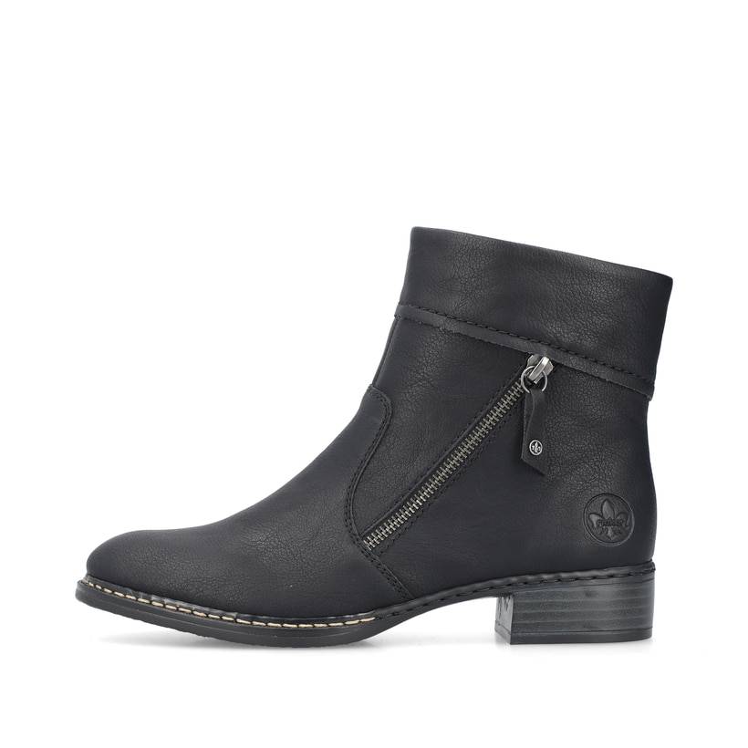Rieker Artikelnummer 73460-00 Rieker Damen Kurzstiefel urbanschwarz Sonderangebot der Fabrik