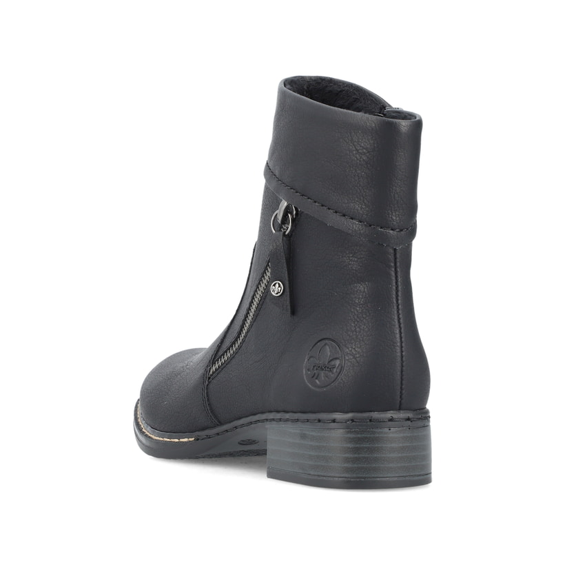 Rieker Artikelnummer 73460-00 Rieker Damen Kurzstiefel urbanschwarz Sonderangebot der Fabrik