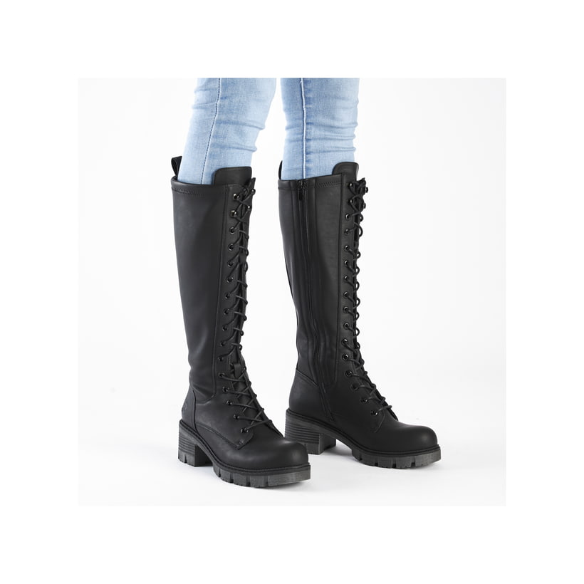 Rieker Artikelnummer 92044-00 Rieker Damen Hochschaftstiefel nachtschwarz Super Rabatt