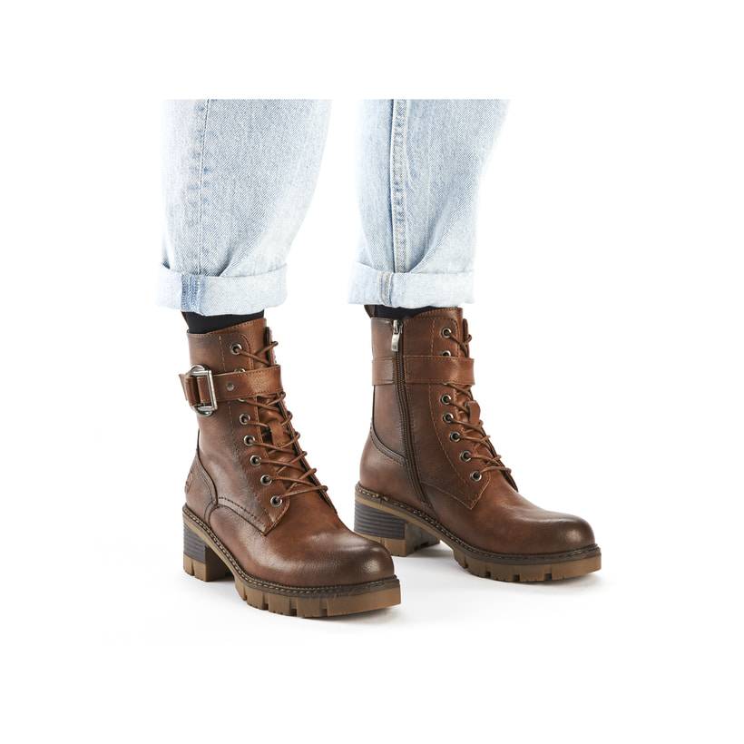 Rieker Artikelnummer 92040-24 Rieker Damen Stiefeletten fuchsbraun Riesige Rabatte