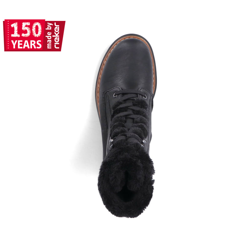 Rieker Artikelnummer 72625-00 Rieker Damen Biker Boots stahlschwarz 50% Rabatt mit kostenlosem Versand