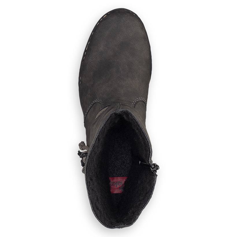 Rieker Artikelnummer Z6893-45 Rieker Damen Kurzstiefel asphaltgrau Clearance-Verkauf