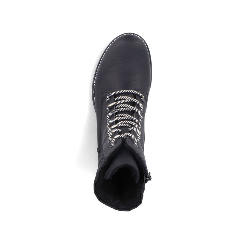Rieker Artikelnummer 78520-00 Rieker Damen Biker Boots asphaltschwarz Kostenloser Versand international