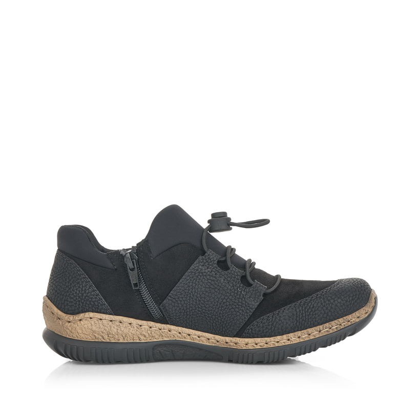 Rieker Artikelnummer N32X8-00 Rieker Damen Slipper tiefschwarz Speichern exportieren
