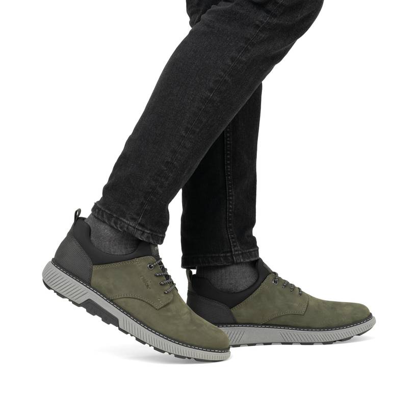 Rieker Artikelnummer B3360-54 Rieker Herren Slipper laubgrün 50% Rabatt für begrenzte Zeit