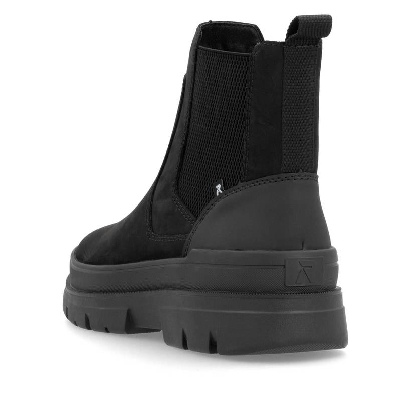 Rieker Artikelnummer U1272-00 Rieker Herren Chelsea Boots stahlschwarz Auslauf
