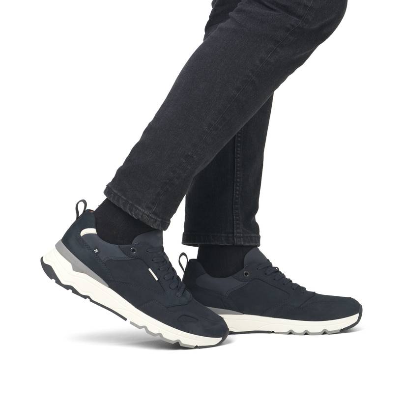 Rieker Artikelnummer U0903-14 Rieker Herren Sneaker Low pazifikblau Angebote