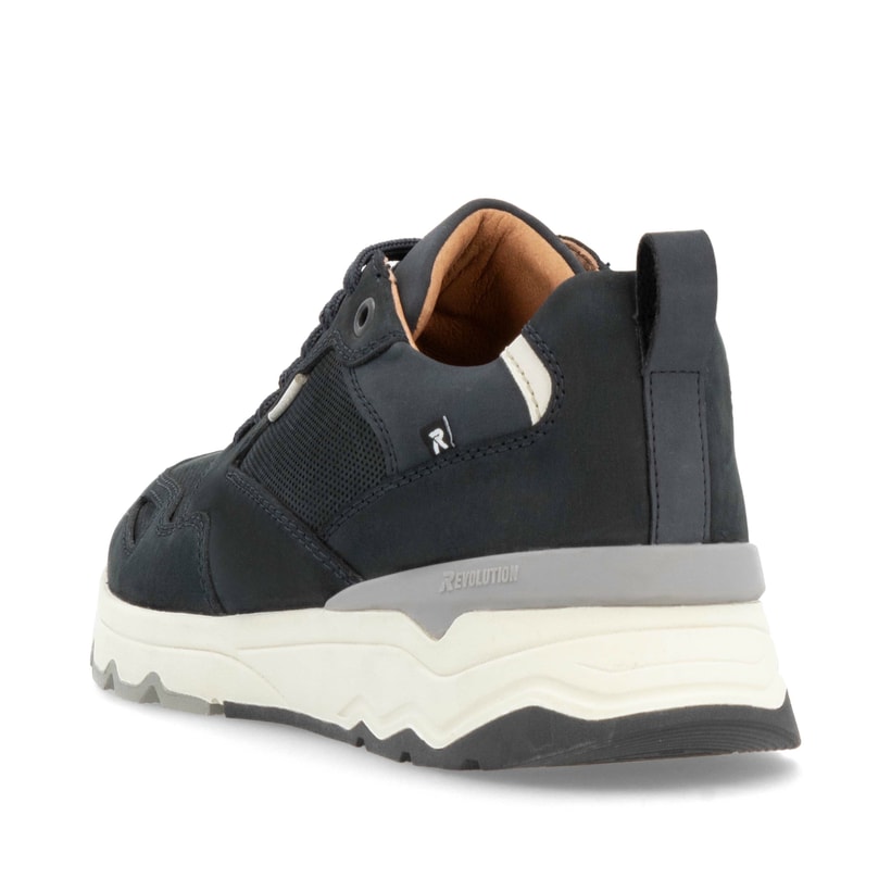 Rieker Artikelnummer U0903-14 Rieker Herren Sneaker Low pazifikblau Angebote