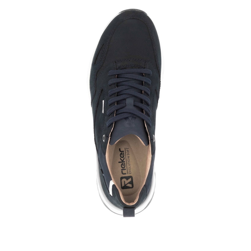 Rieker Artikelnummer U0903-14 Rieker Herren Sneaker Low pazifikblau Angebote